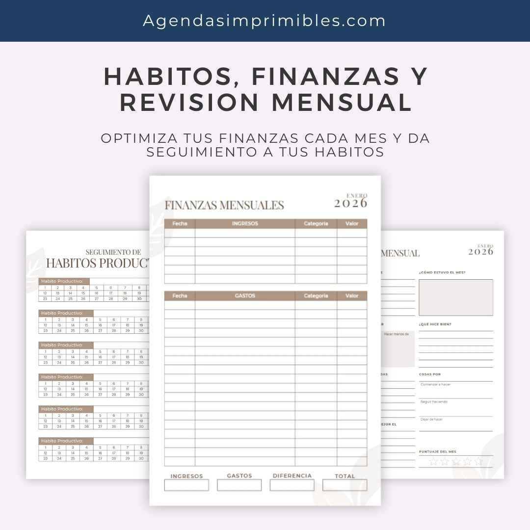 Agenda Emprendedora Dos Días x Pagina | 2026