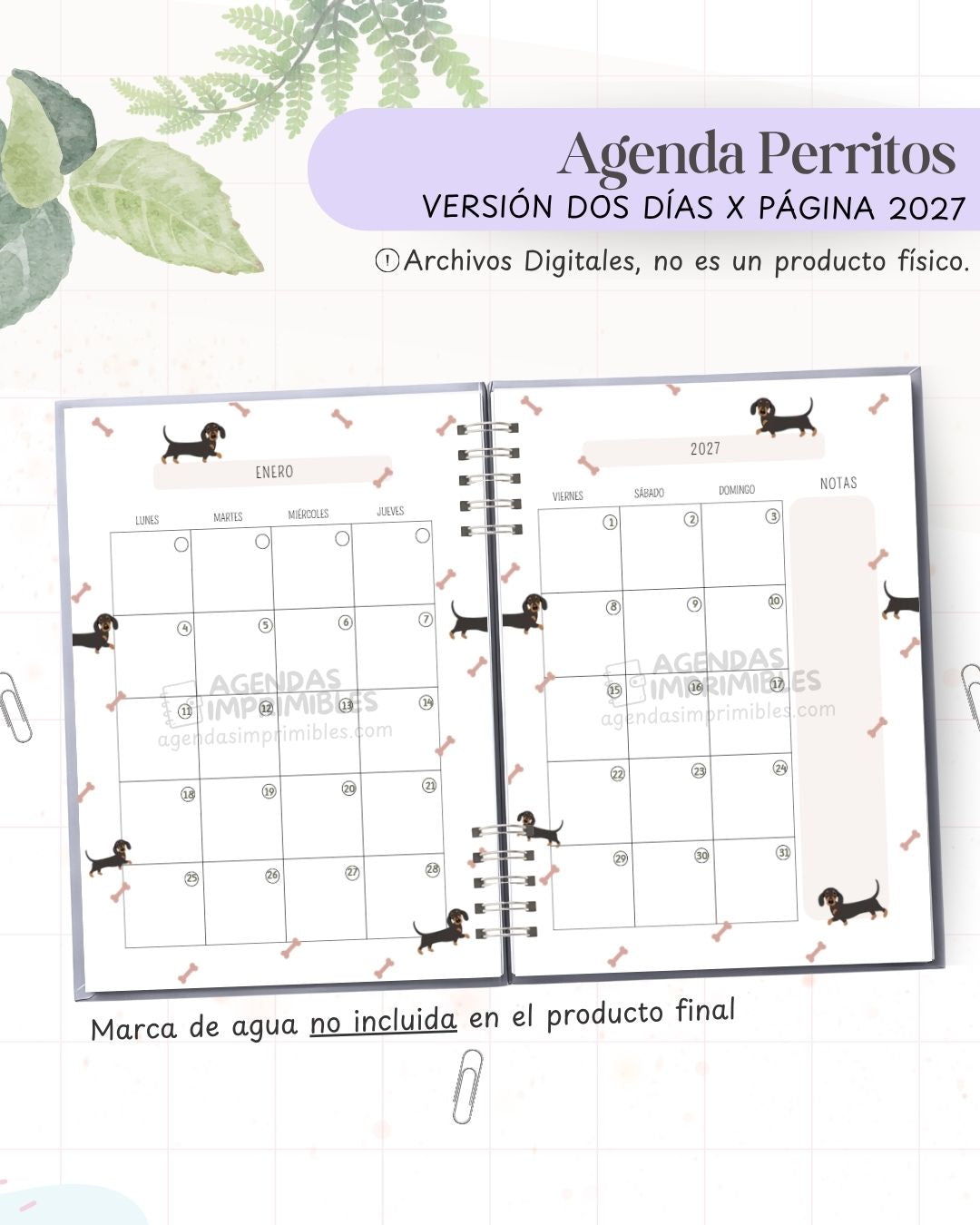 Agenda Perritos 2027 - 2 Días - imagen 4