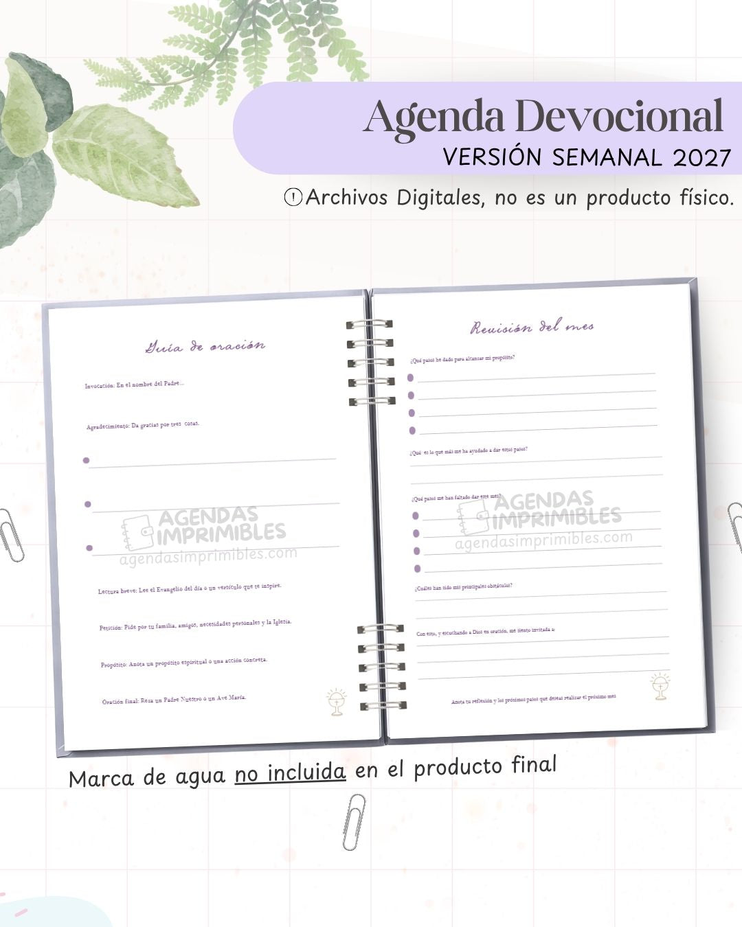 Agenda Devocional 2027 - Semanal - imagen 4