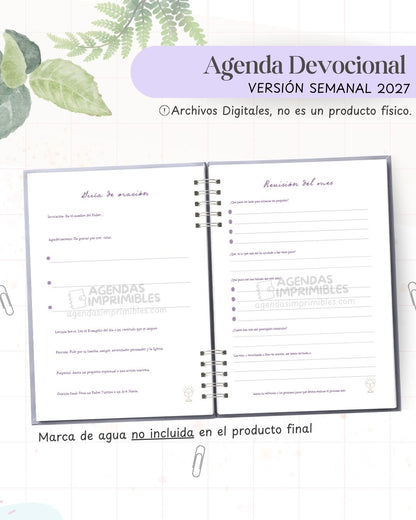Agenda Devocional 2027 - Semanal - imagen 4