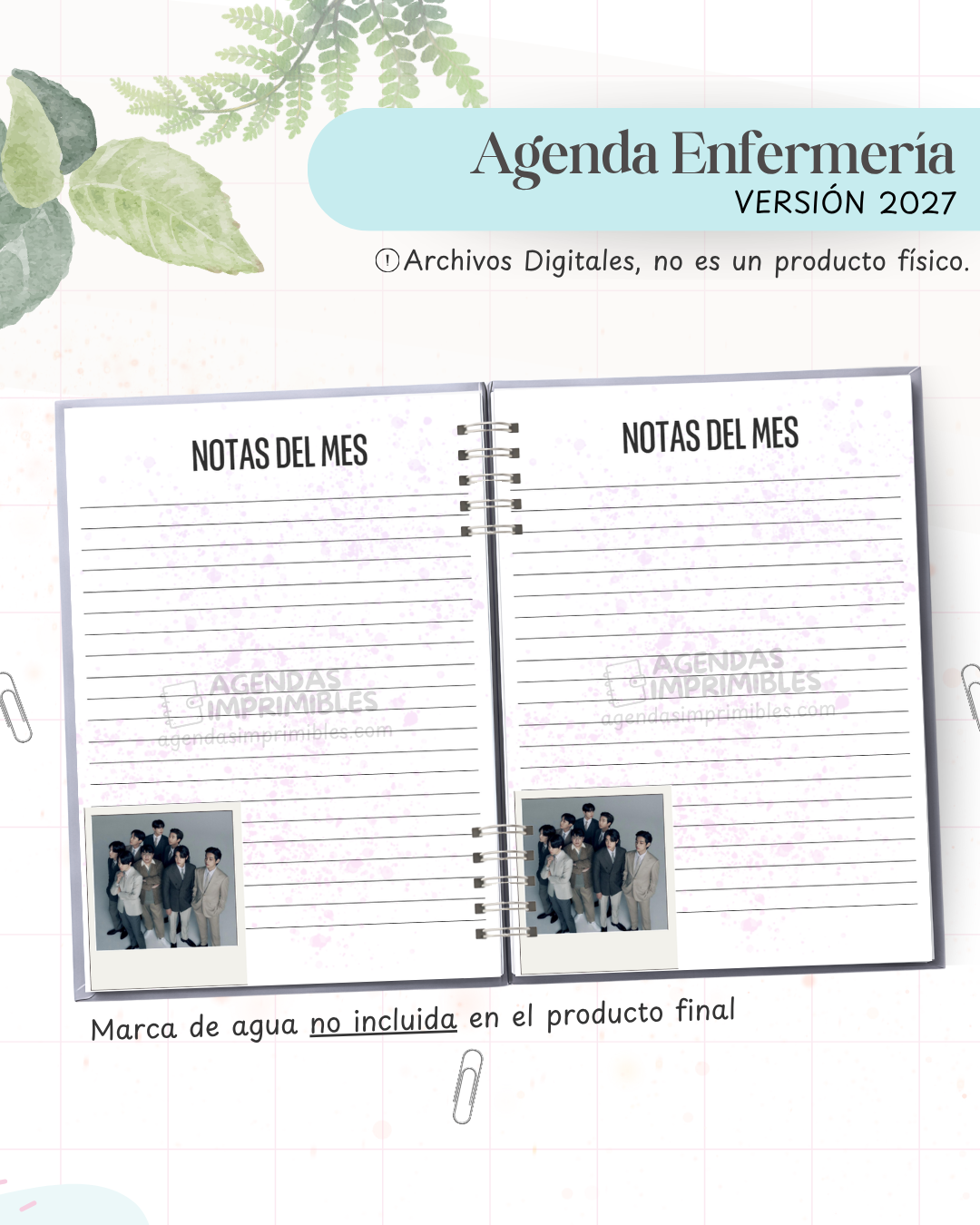 Agenda BTS 2027 - Archivo Imprimible - imagen 4