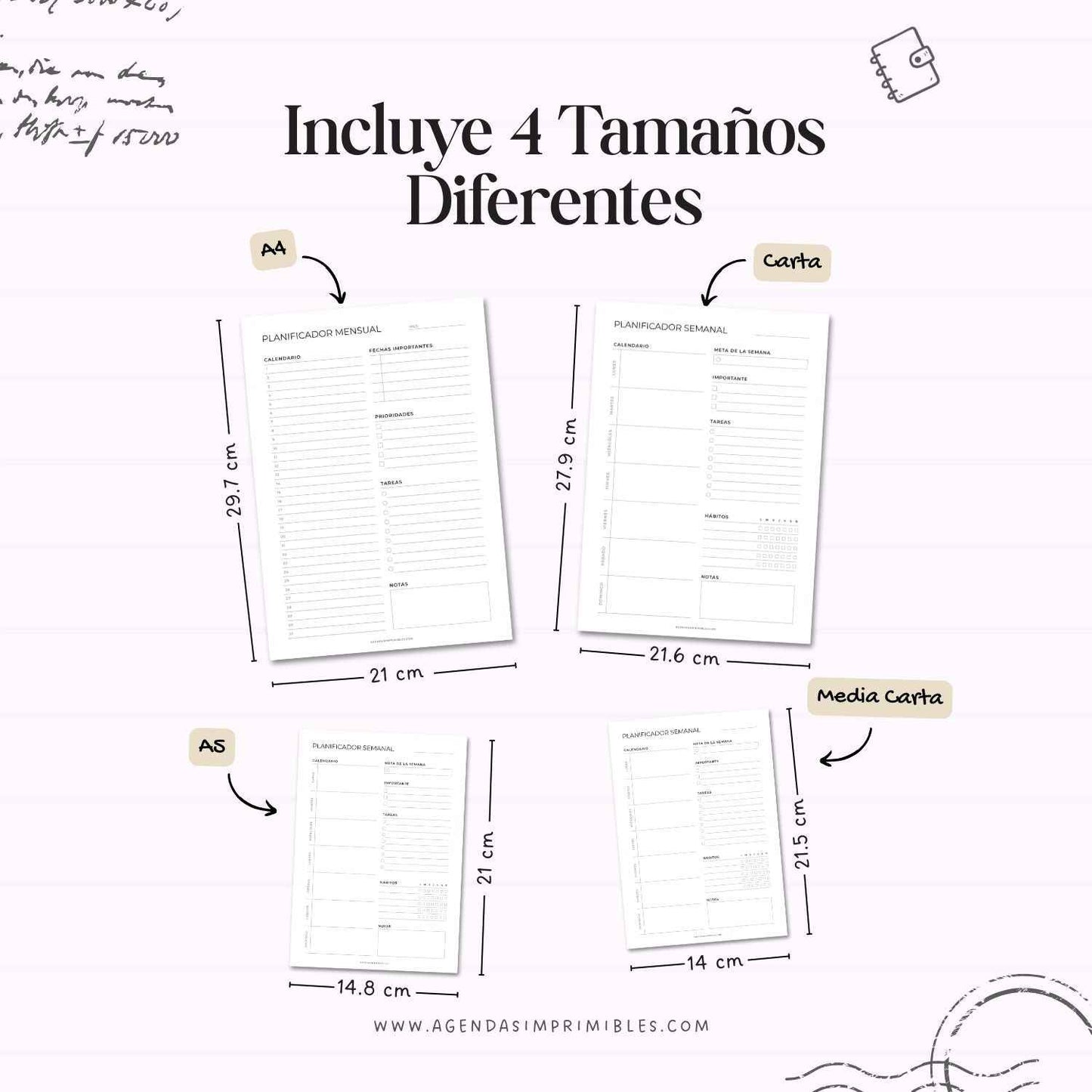 Planificador Semanal Doble