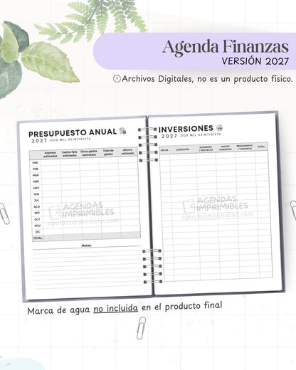 Agenda Finanzas 2027 - Archivo Imprimible - imagen 4