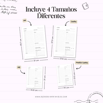 Planificador Diario 7 Días