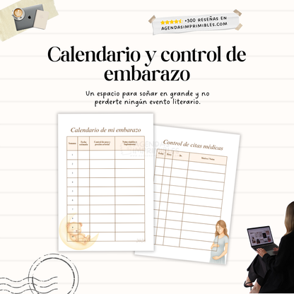Agenda Mi Embarazo Semanal | 2026