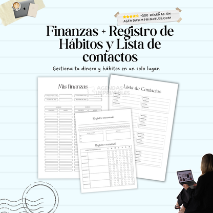 Agenda Unisex 2 dias x Hoja | 2026