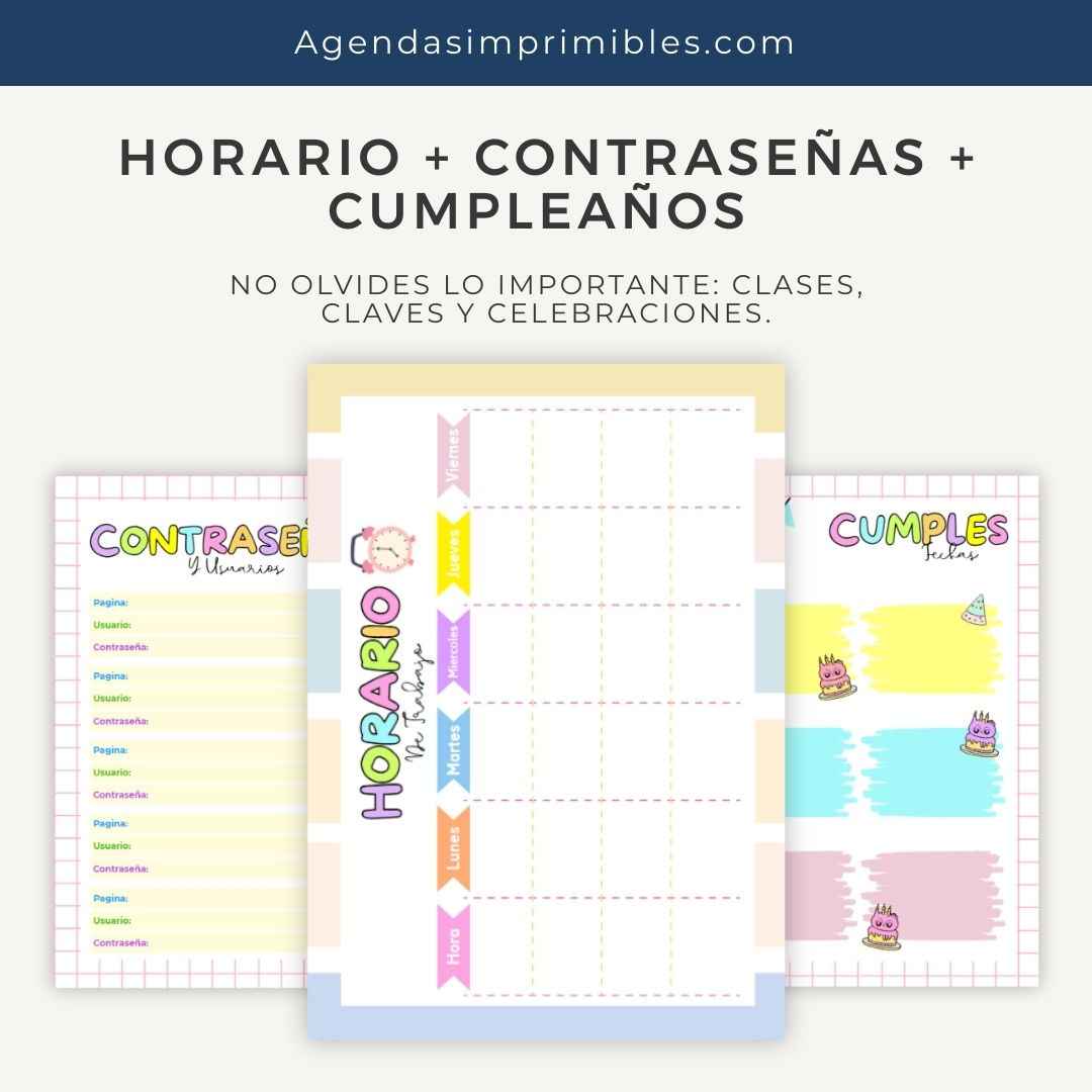 Agenda Buhitos Semanal | 2025
