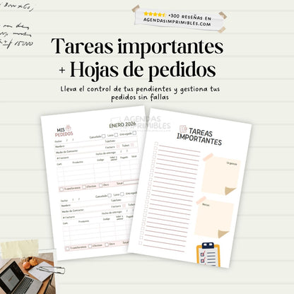 Agenda Pedidos Semanal | 2026