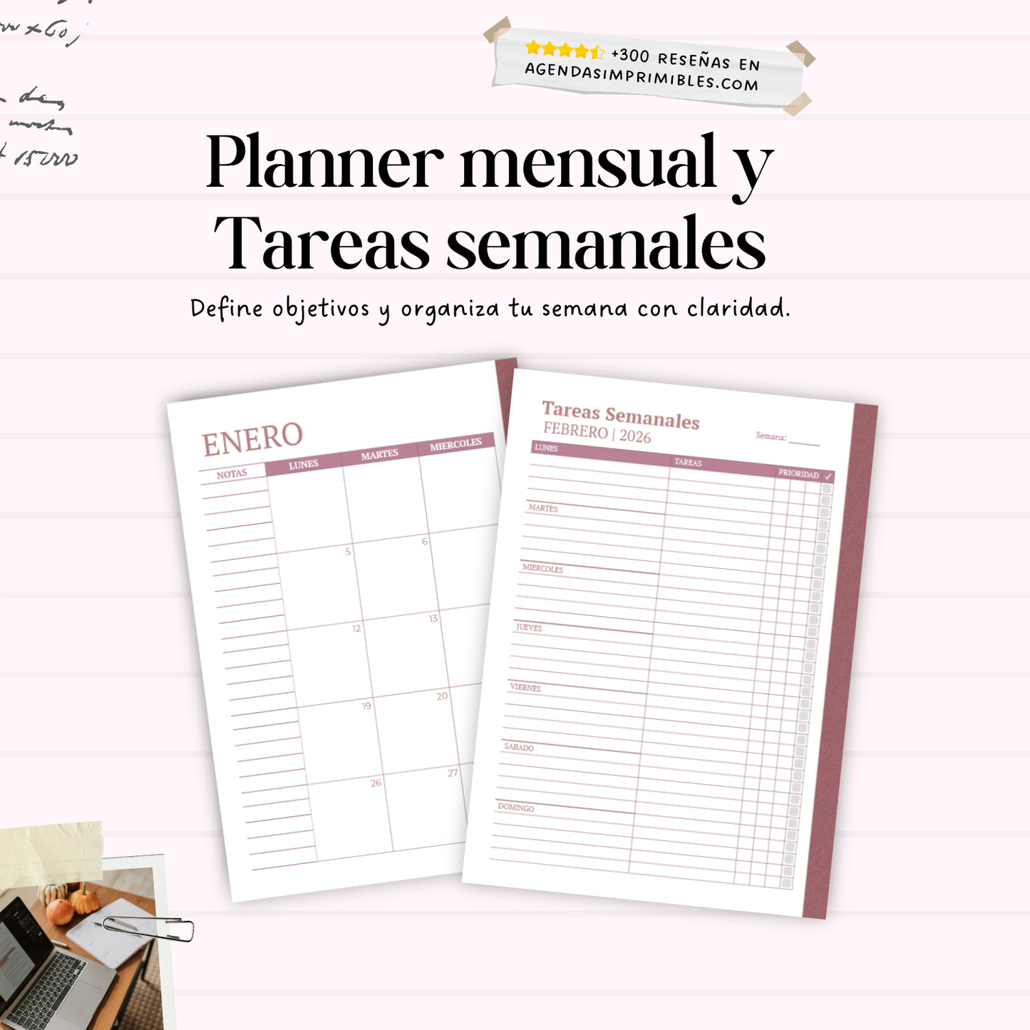 Agenda Dama Semanal | 2026