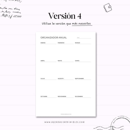 Organizadores Anuales