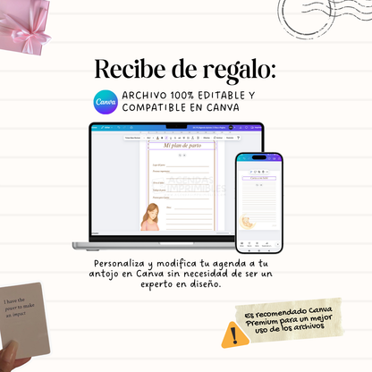 Agenda Mi Embarazo Semanal | 2026