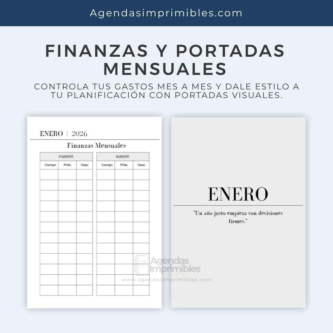 Agenda Dama Semanal | 2026