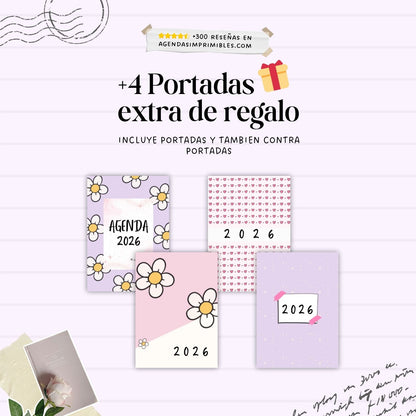 Agenda Rosa Dos Días x Pagina | 2026