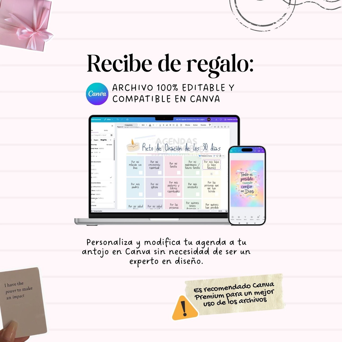 Agenda Cristiana 2 Días x Página | 2026