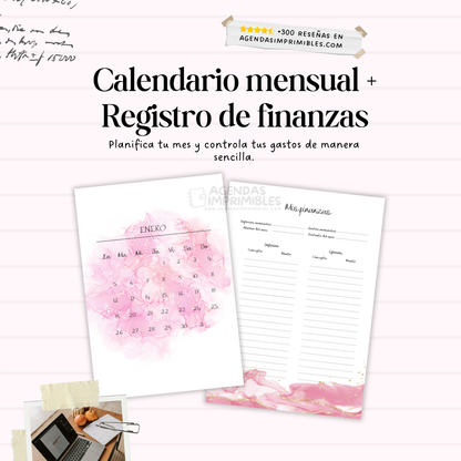 Agenda Mi periodo Semanal| 2026