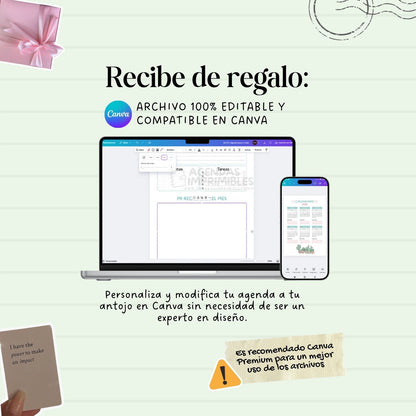 Agenda Cactus 2 Días x Página  | 2026