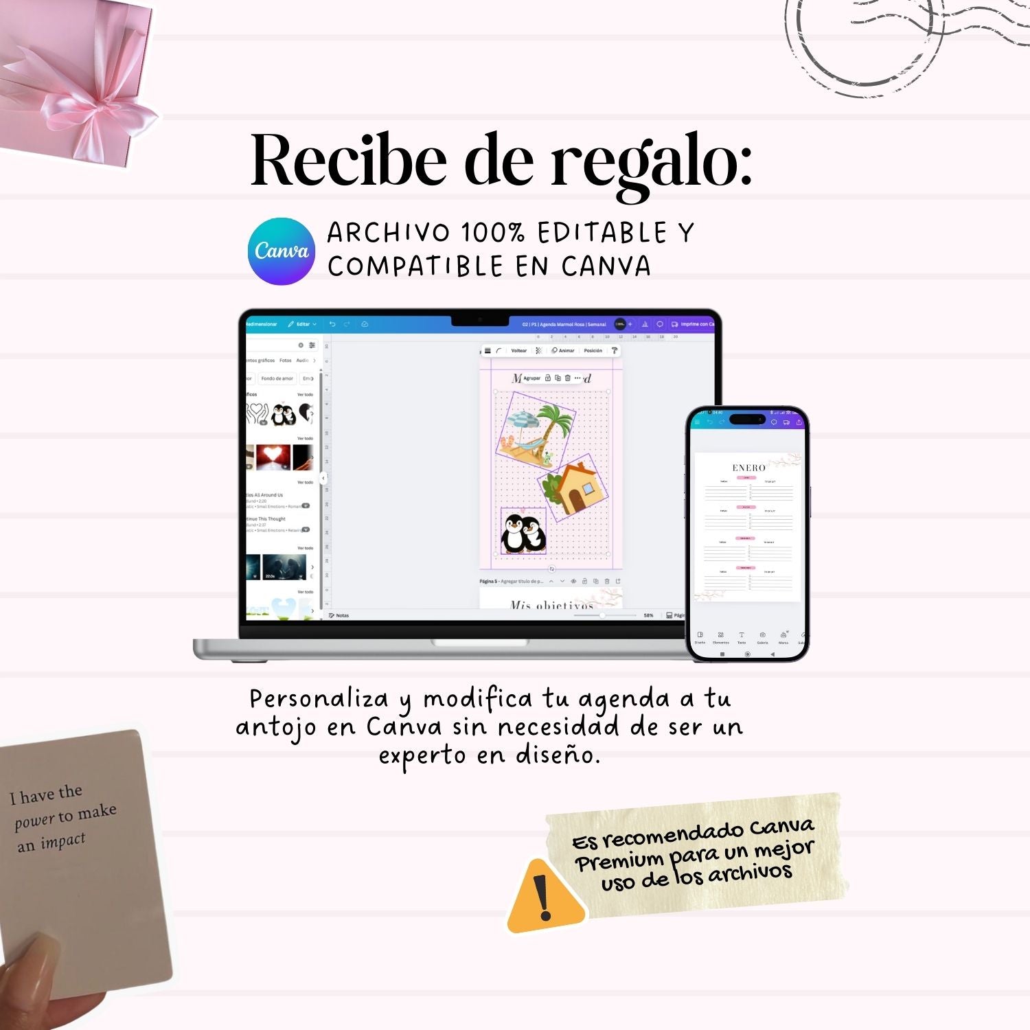 Agenda Mármol Semanal | 2026