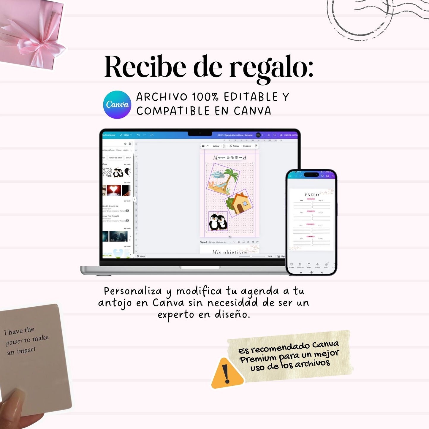 Agenda Mármol Semanal | 2026