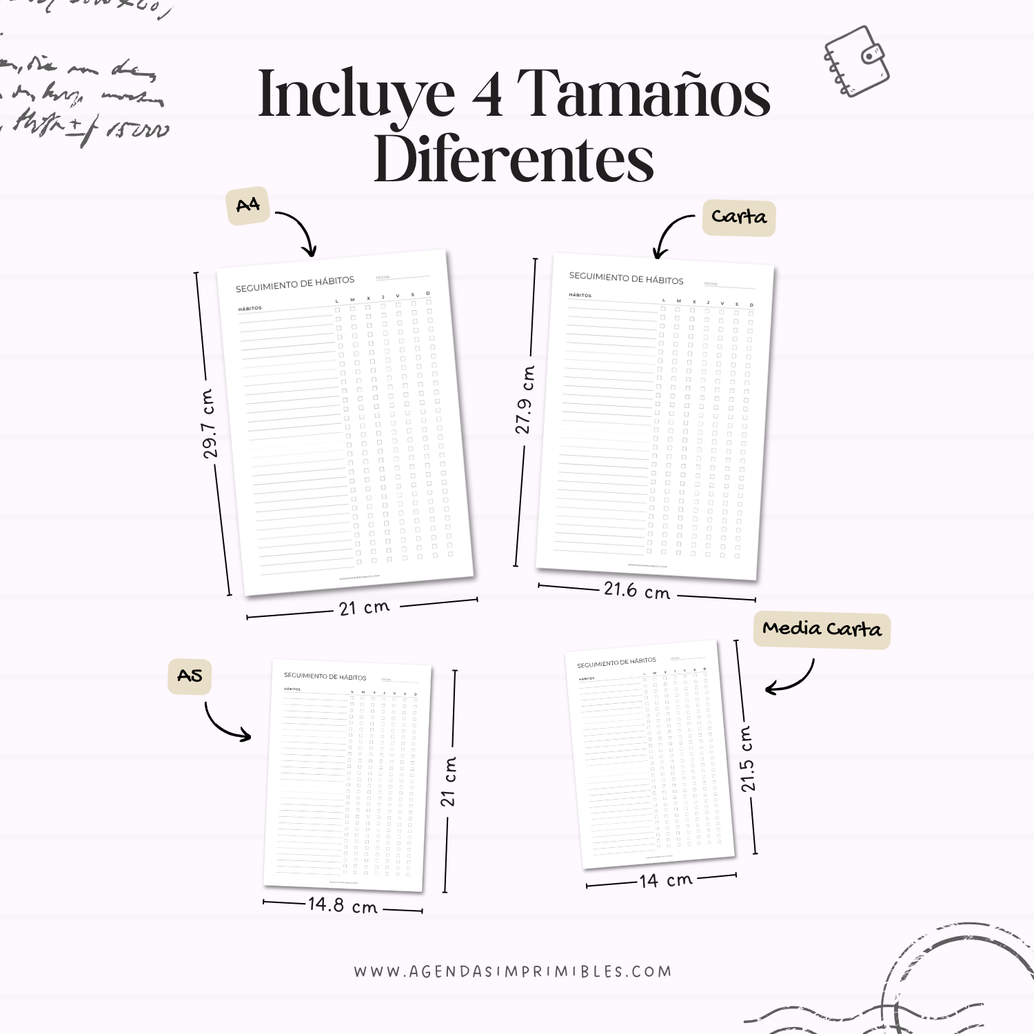 Seguimiento de hábitos Semanal