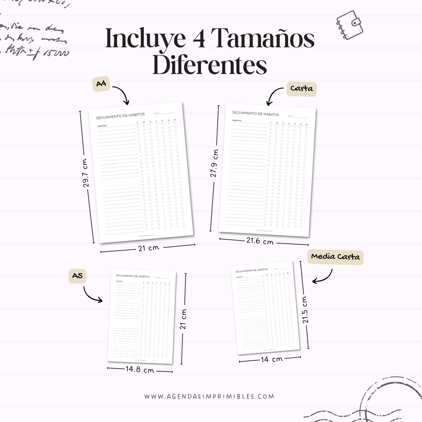 Seguimiento de hábitos Semanal