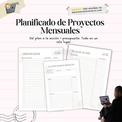 Agenda Emprendedora Dos Días x Pagina | 2026