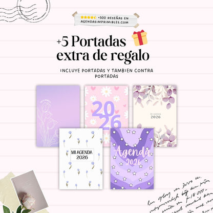 Agenda Morada Semanal | 2026