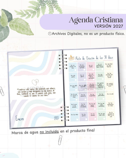 Agenda Cristiana 2027 - Archivo Imprimible - imagen 5