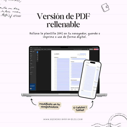 Planificador Diario 7 Días