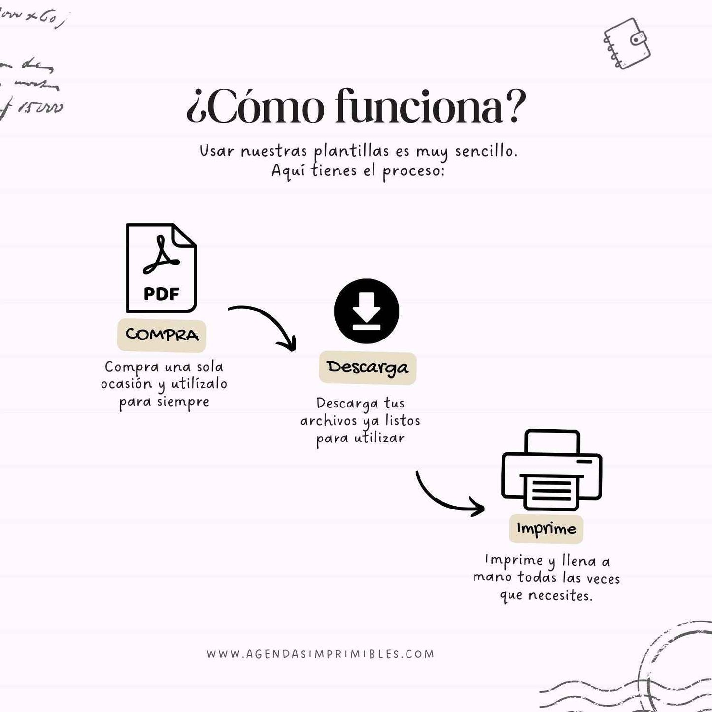 Calendario 2026 Anual Horizontal