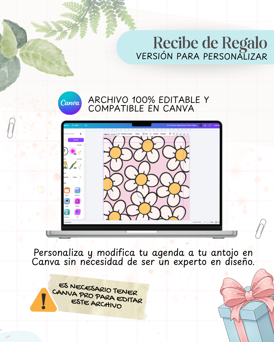 Agenda Rosa 2027 - Archivo Imprimible - imagen 5
