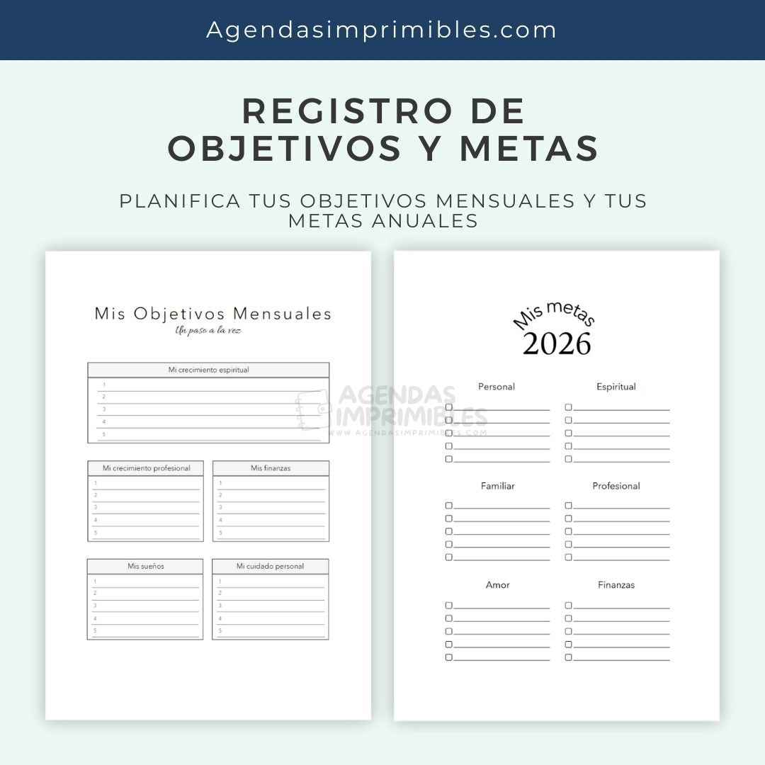 Agenda Flores Diaria| 2026