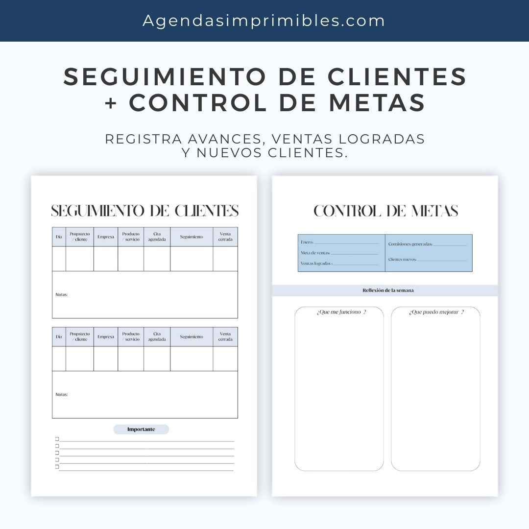 Agenda Ventas Semanal | 2025