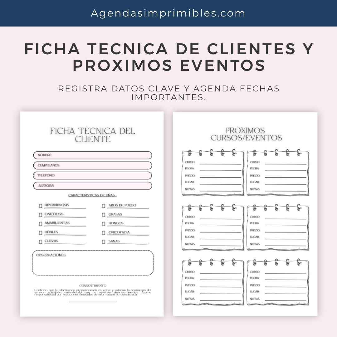 Agenda Colibrí Sencilla Semanal | 2026