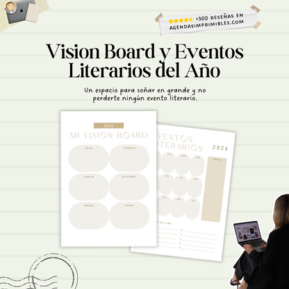 Agenda Escritores Diaria | 2026