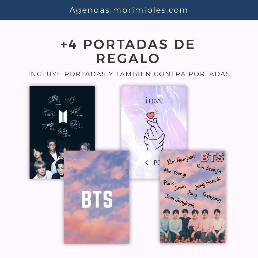 Agenda BTS Sencilla Diaria | 2026