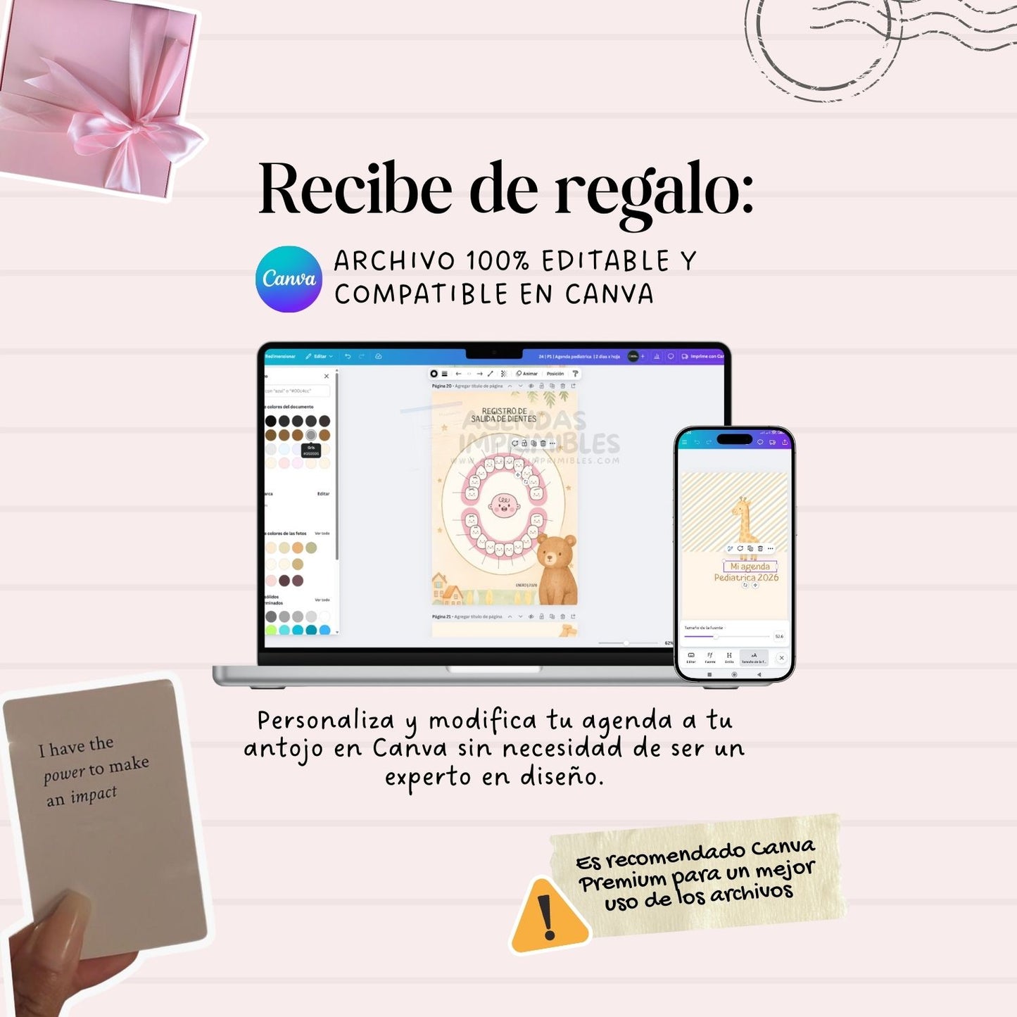 Agenda Pediátrica Dos Días x Pagina | 2026