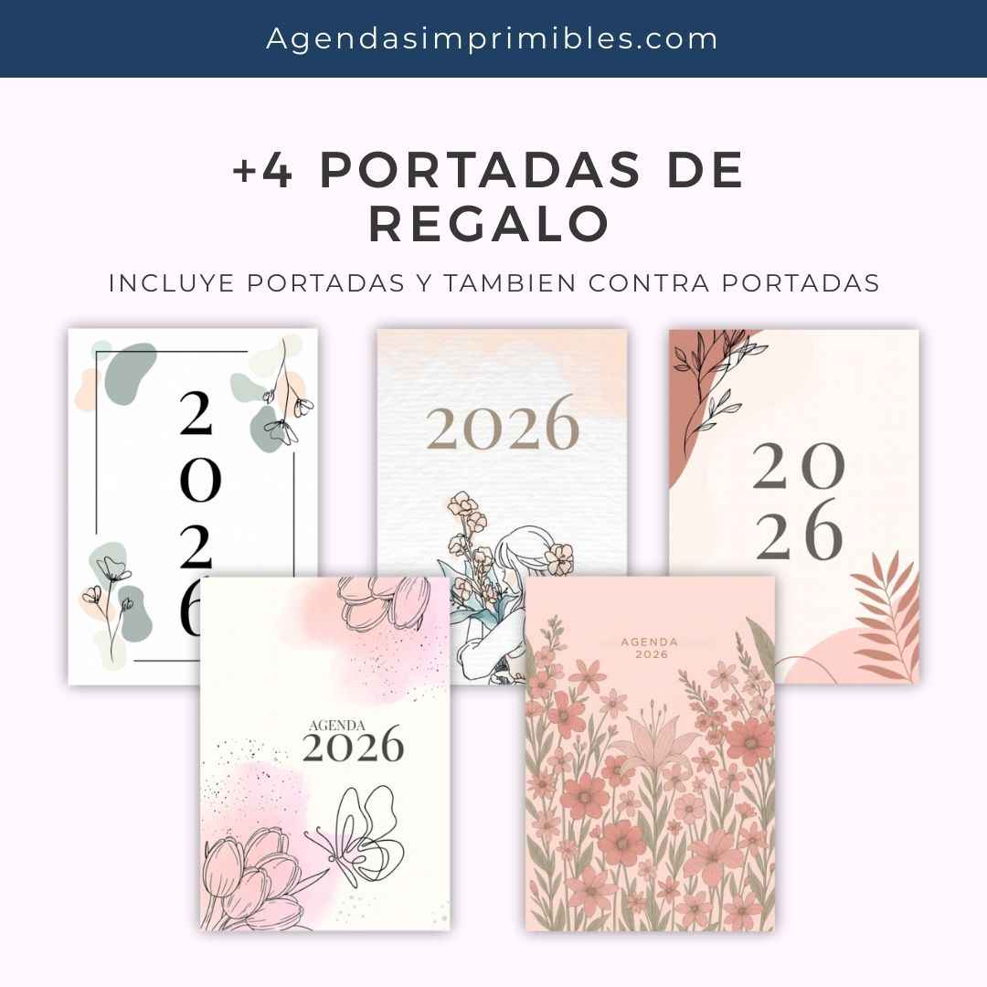 Agenda Escritora +Diaria | 2026