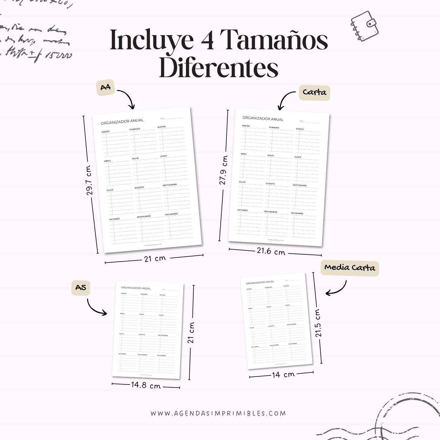 Organizadores Anuales