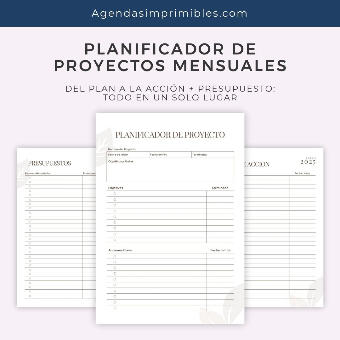 Agenda Emprendedora Dos Días x Pagina | 2025