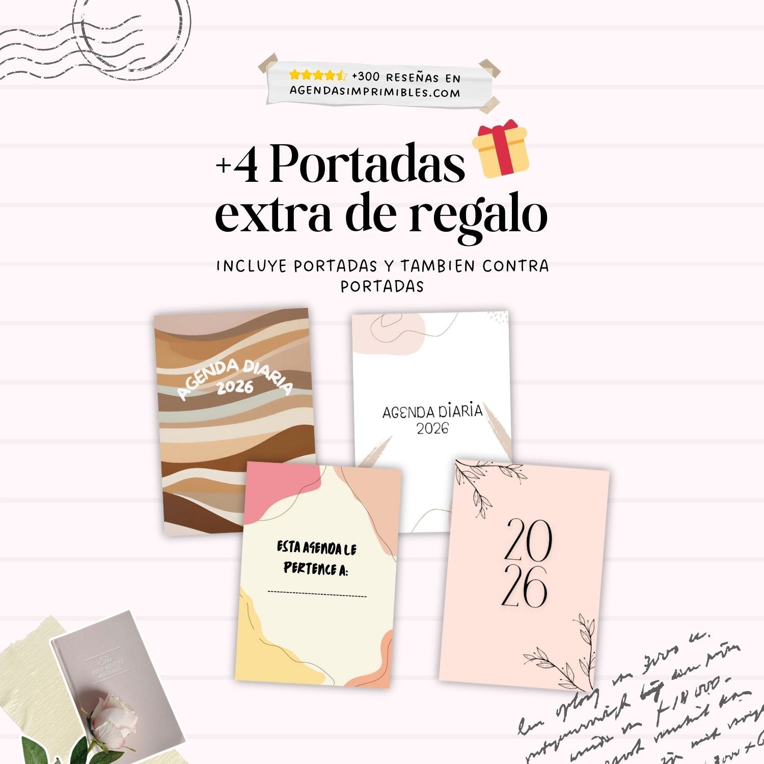 Agenda Beige Diaria | 2026