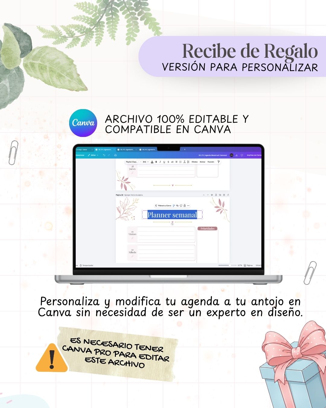 Agenda Menstrual 2027 - Archivo Imprimible - imagen 6
