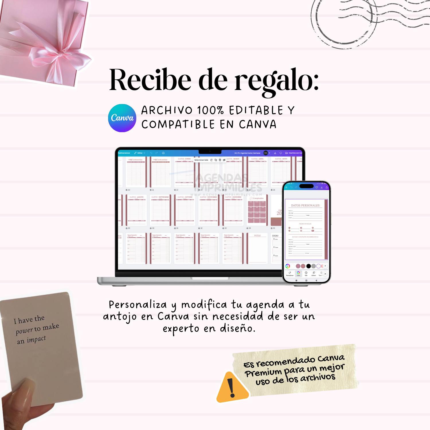 Agenda Dama Semanal | 2026