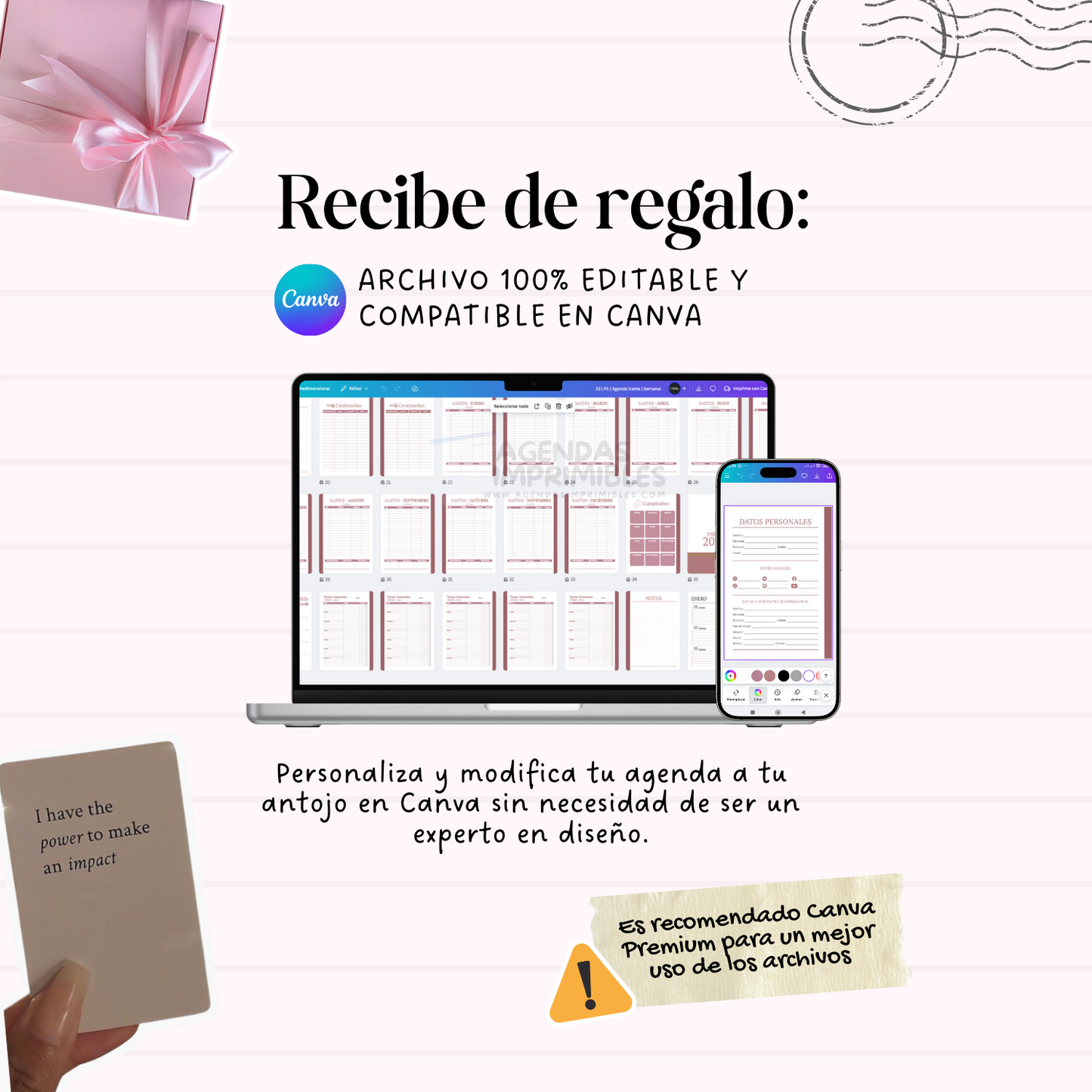 Agenda Dama Semanal | 2026