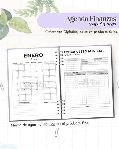 Agenda Finanzas 2027 - Archivo Imprimible - imagen 6
