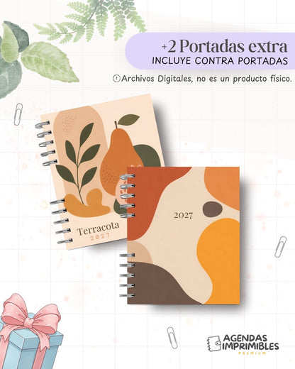 Agenda Terracota 2027 - Archivo Imprimible - imagen 6