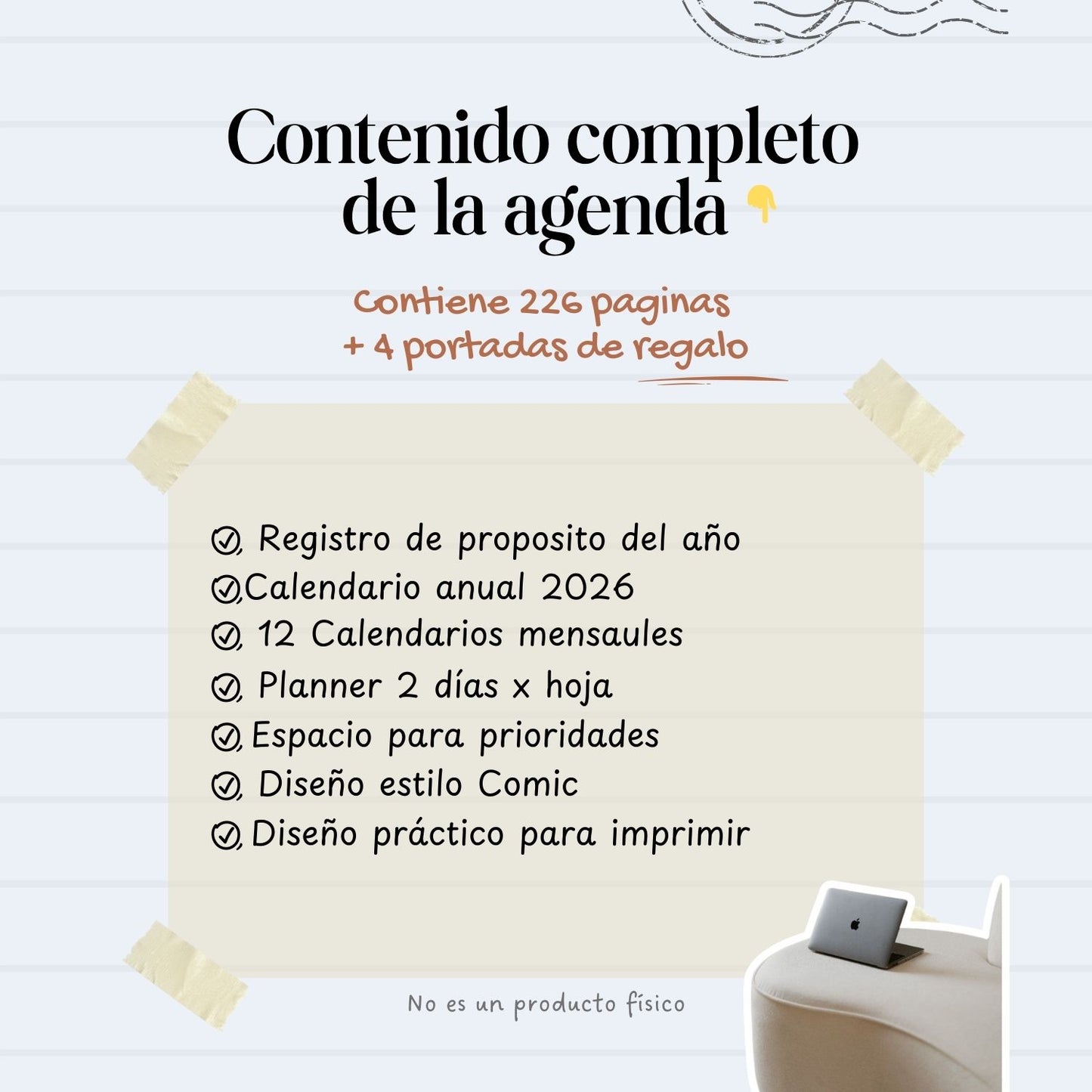 Agenda Comic Dos Días x Pagina | 2026