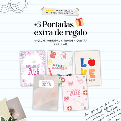 Agenda Docente Primaria Semanal | 2026