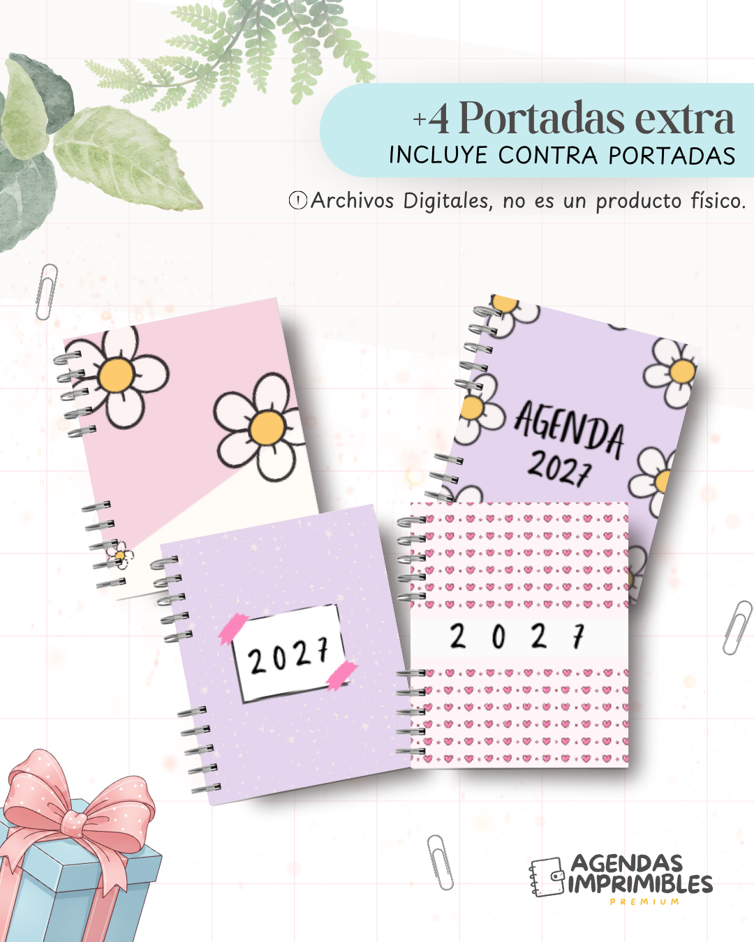 Agenda Rosa 2027 - Archivo Imprimible - imagen 6