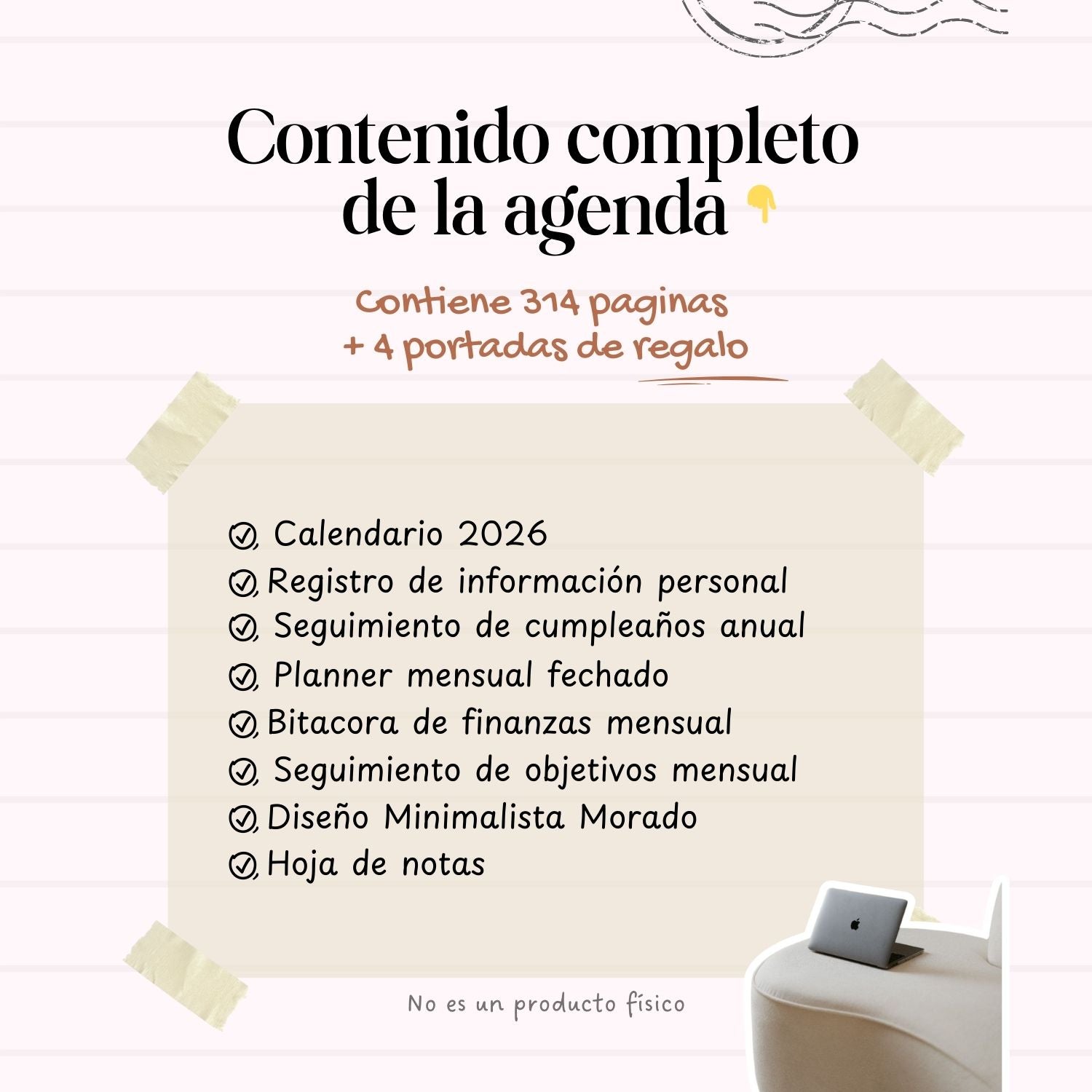 Agenda Morada Semanal | 2026