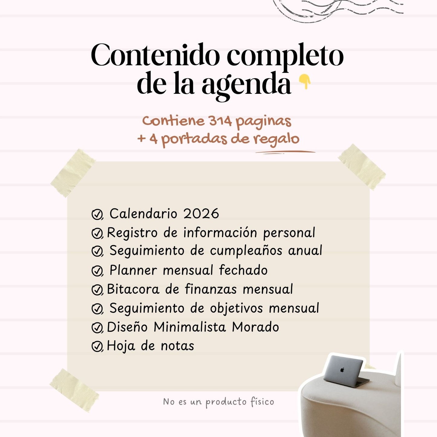 Agenda Morada Semanal | 2026